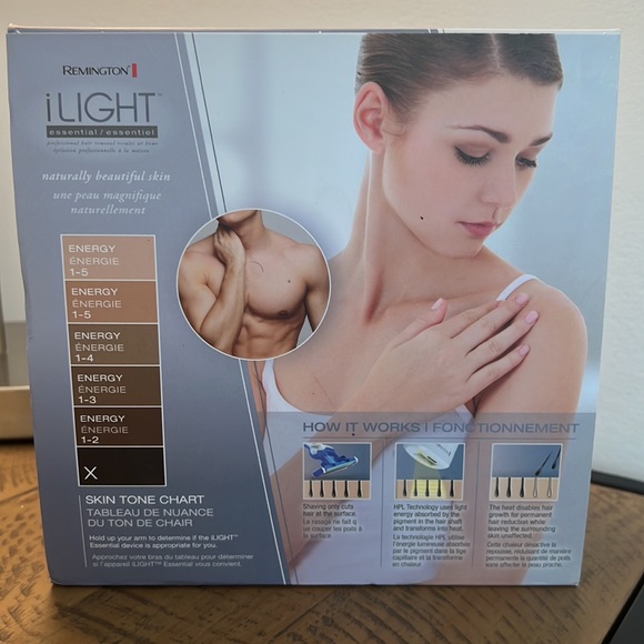 BNWOT Remington iLIGHT® Essential Hair Removal System - Picture 2 of 3